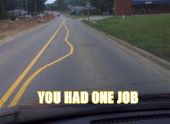 Meme &lsquo;You had one job&rsquo;